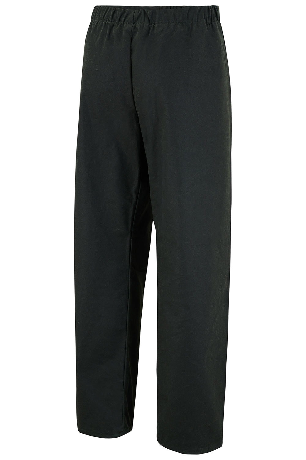 Tweed Outdoor Wax Over Trousers in Olive