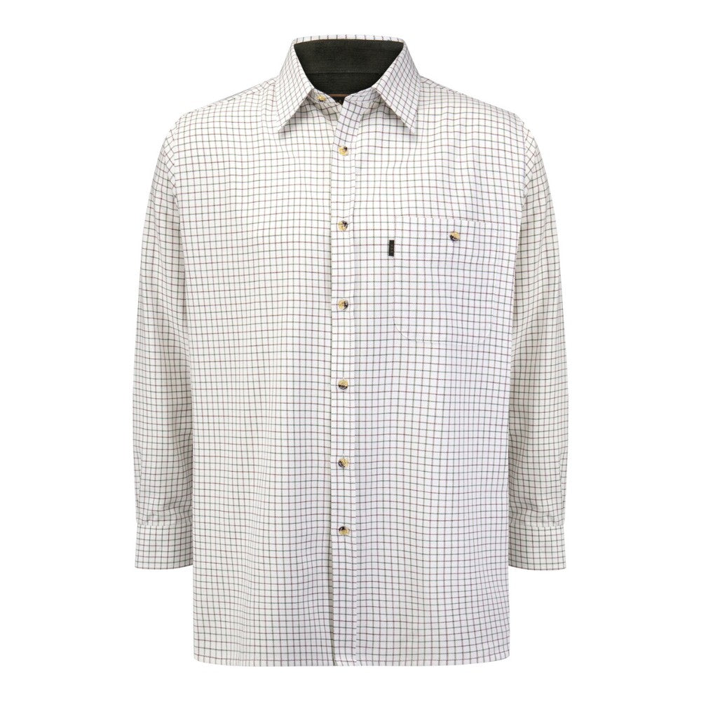 Walker & Hawkes 100% Cotton Brocton Green Tattersall Shirt
