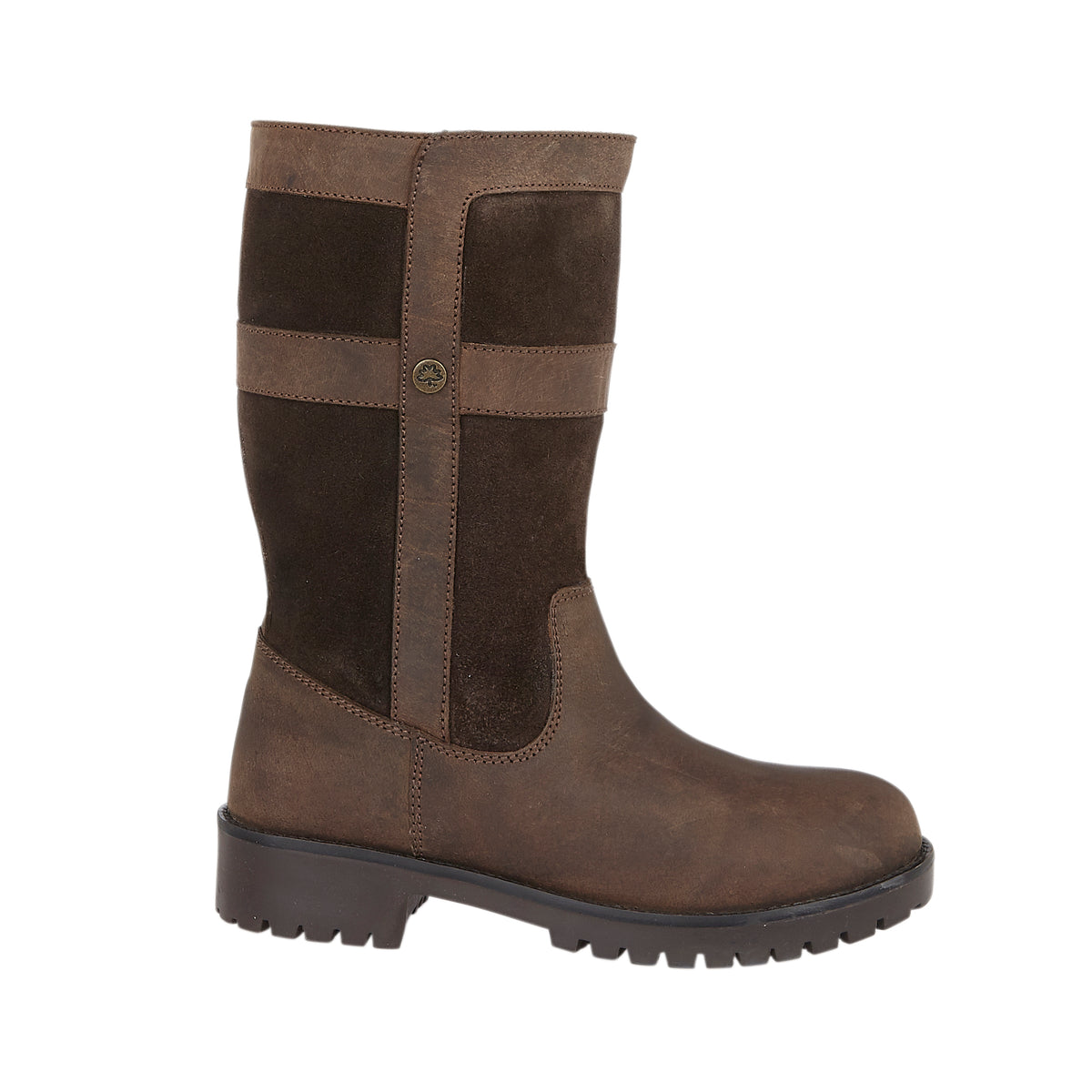 Cabotswood Henley Mid Calf Country Boots Oak/Chocolate