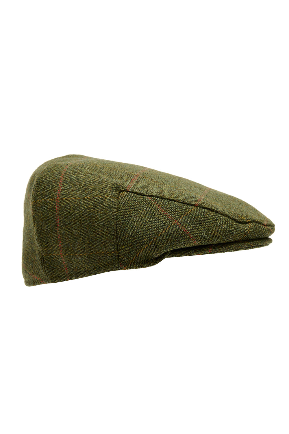 Tweed Outdoor Shooting Tweed Flat Cap in Green