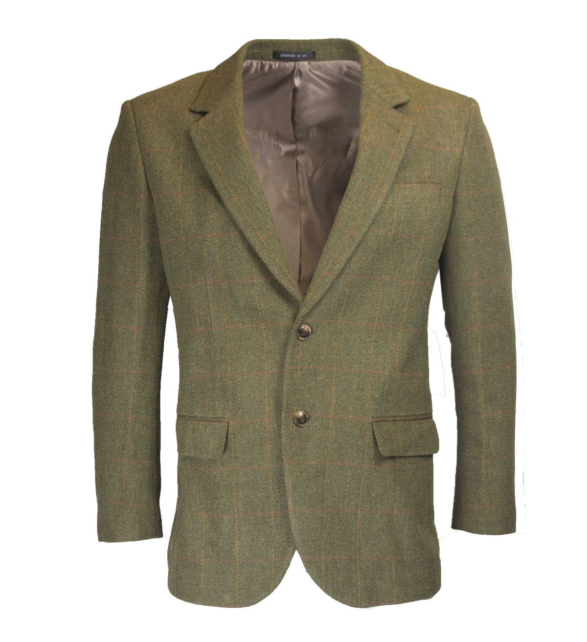 Walker & Hawkes Windsor Tweed Jacket in Dark Sage