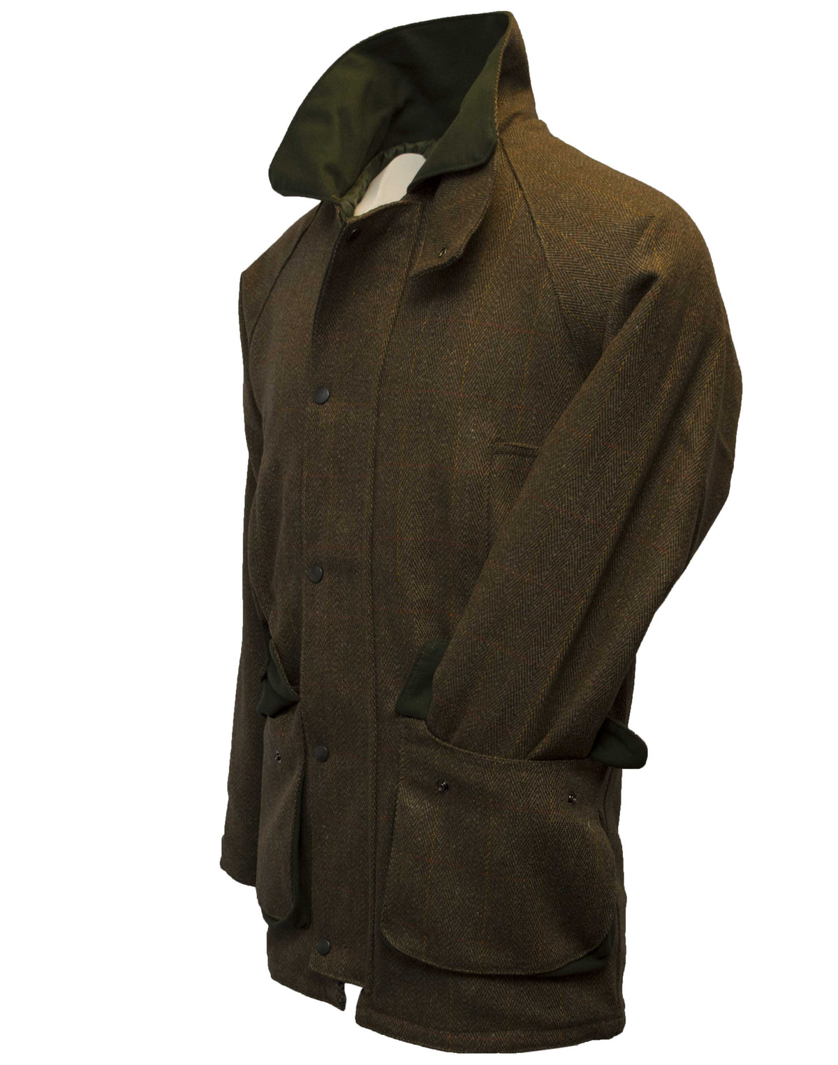 Walker & Hawkes Men's Derby Tweed Barlaston Jacket in Brown