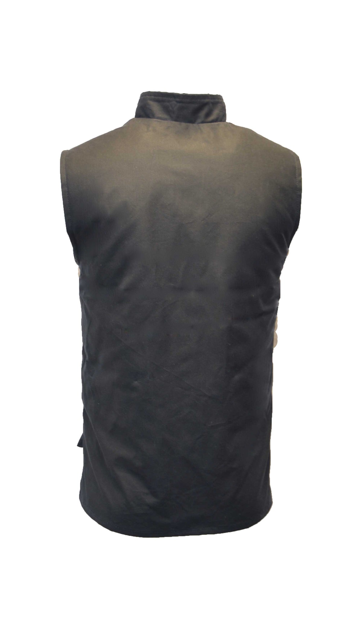 Walker & Hawkes Navy Winchester Wax Gilet