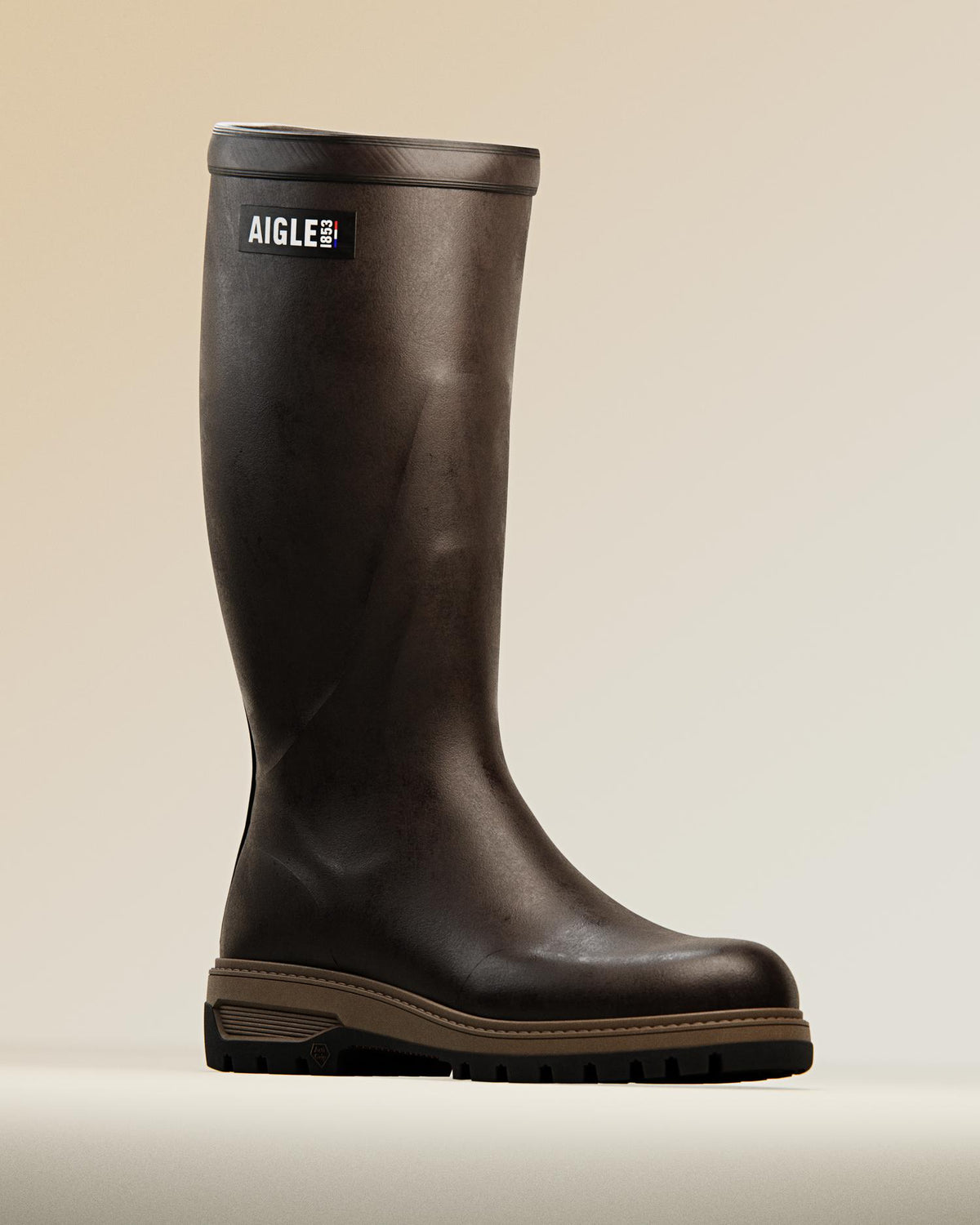 Aigle Parcours 3.0 Enduro Brown Wellington Boots