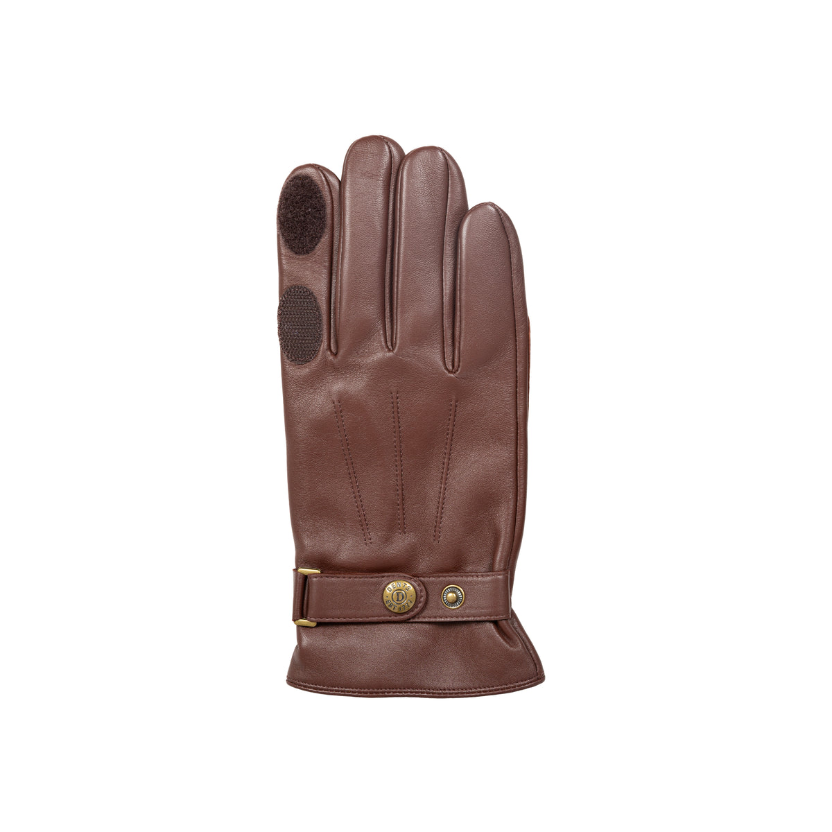 Dents Birkhall Men's Leather Brown Shooting Gloves