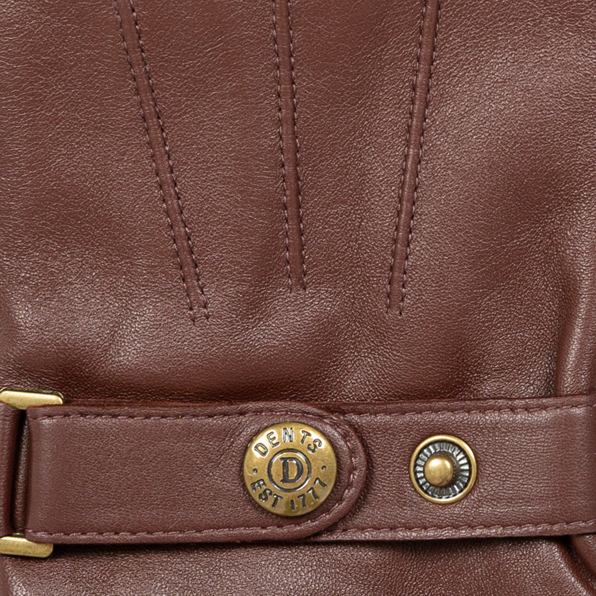 Dents Birkhall Men's Leather Brown Shooting Gloves