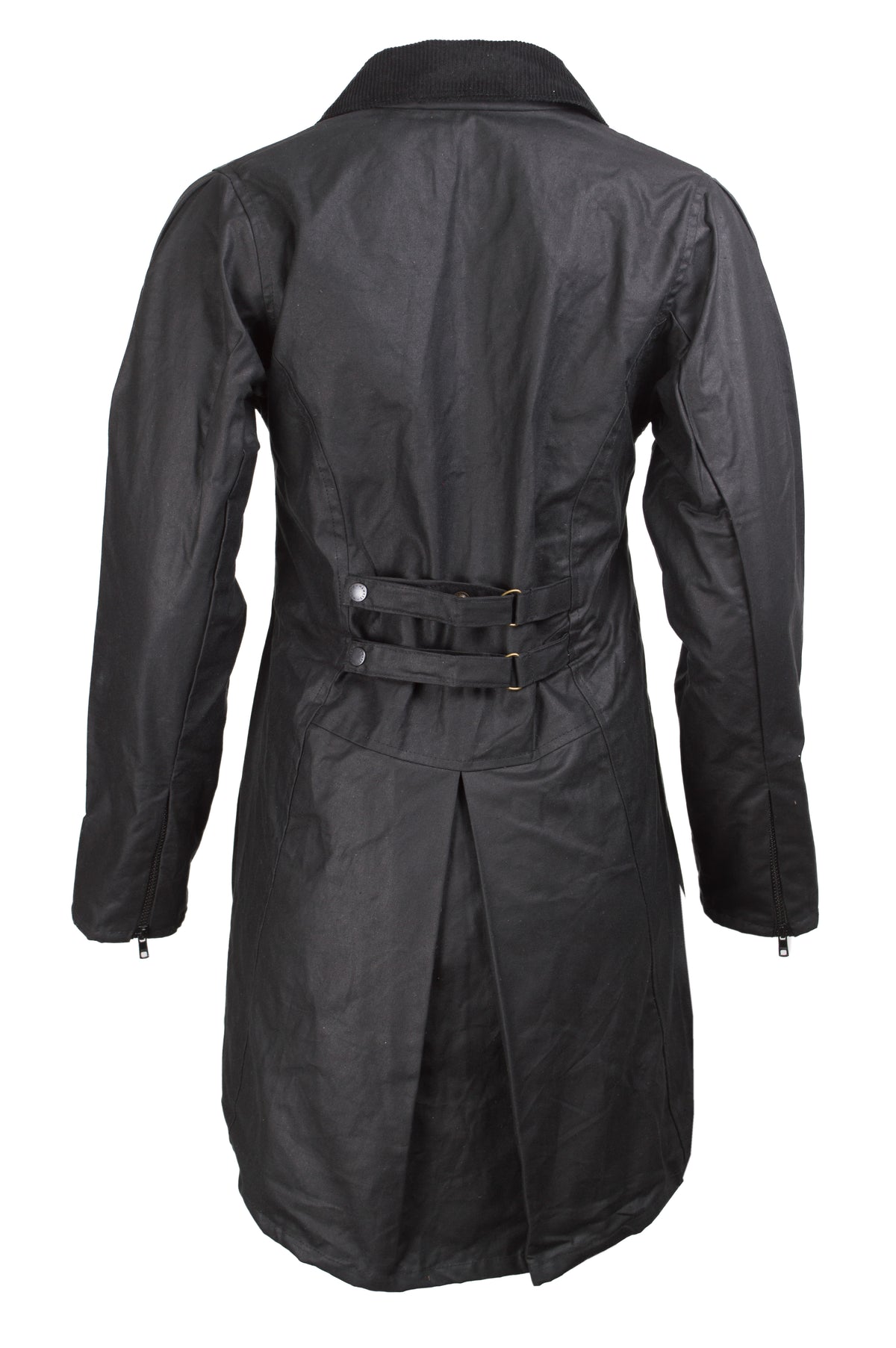 Walker & Hawkes Ladies Black Sofia Wax Jacket