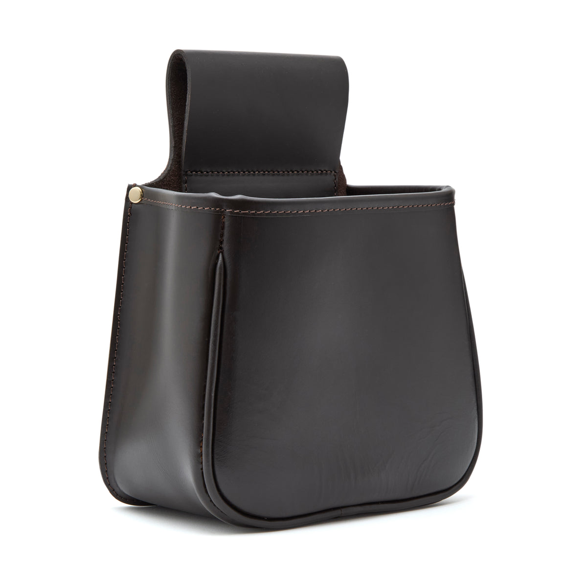 Chatham Dark Brown Leather Cartridge Pouch