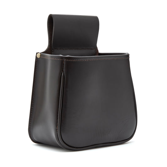 Chatham Dark Brown Leather Cartridge Pouch