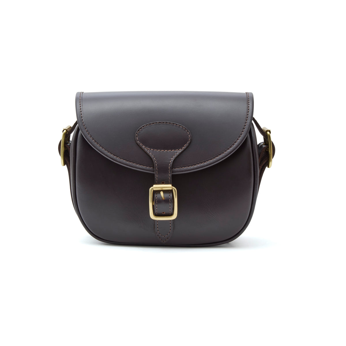 Chatham Dark Brown Premium Leather Cartridge Bag
