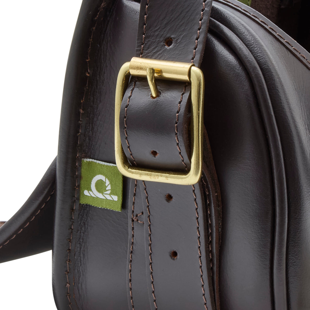 Chatham Dark Brown Premium Leather Cartridge Bag