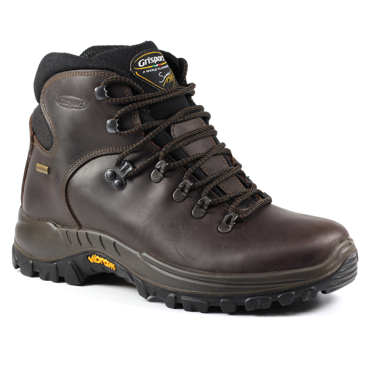 Grisport Everest Brown Leather Trekking Boots