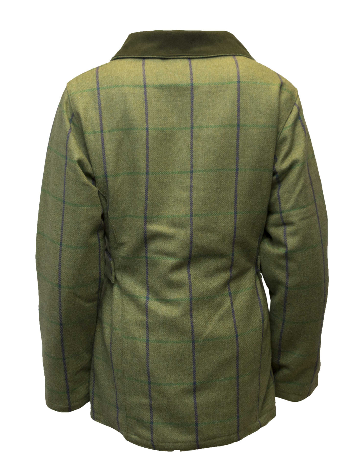 Walker & Hawkes Hazelwood Purple Overcheck Ladies Tweed Shooting Jacket