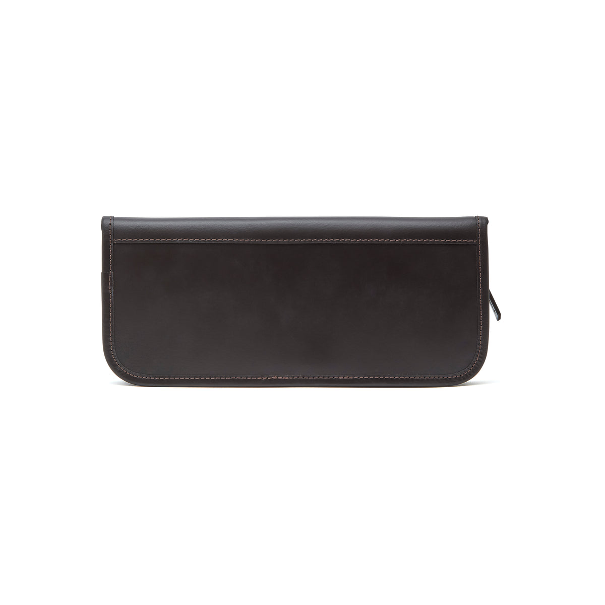 Chatham Dark Brown Leather Cleaning Pouch