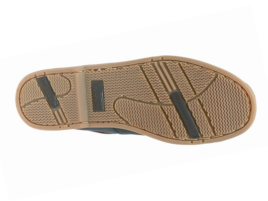 Tweed Outdoor Kingsbridge Navy Boat Shoes