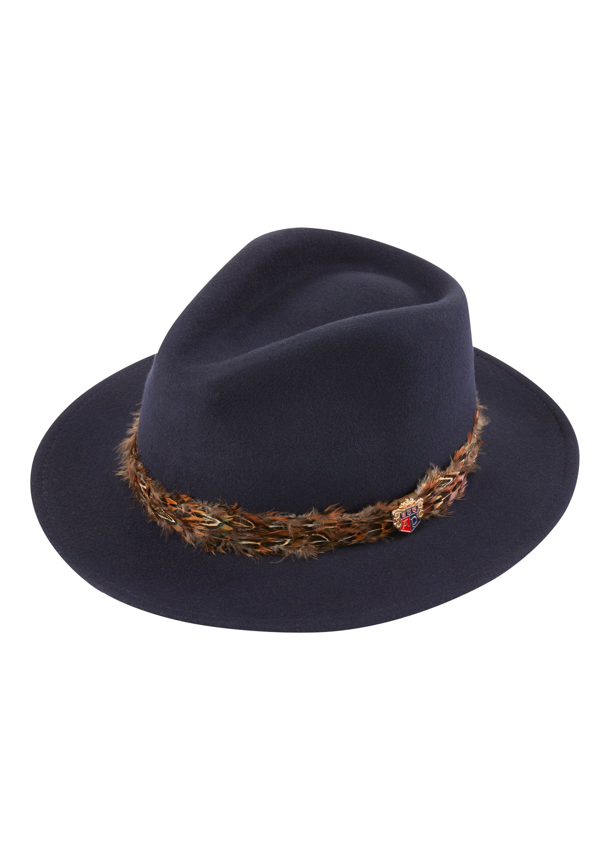 Alan Paine Richmond Ladies Fedora in Navy