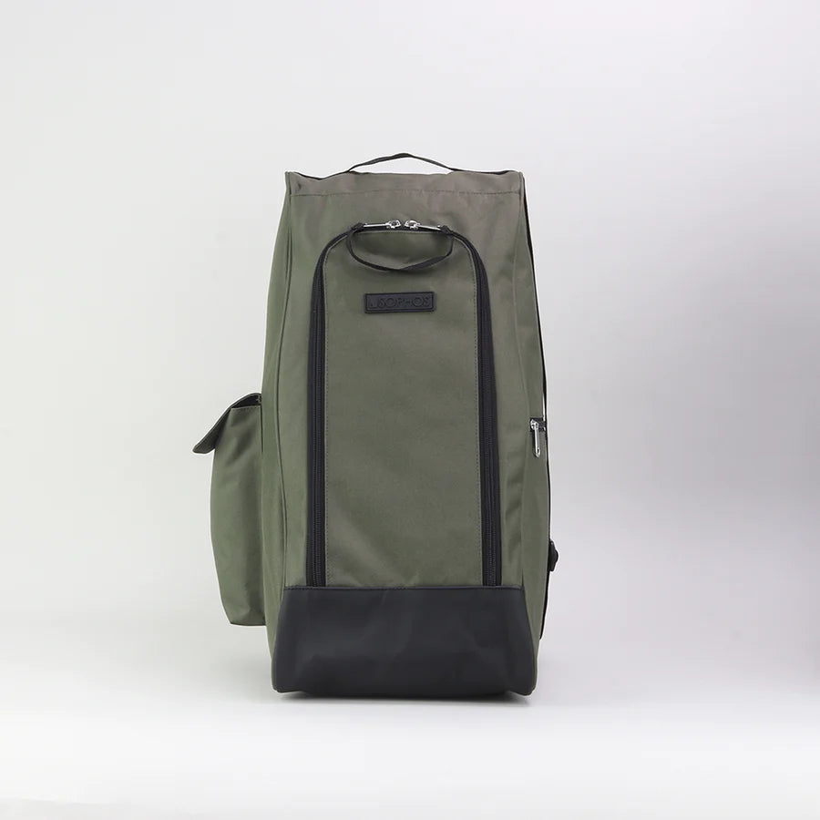 Tweed Outdoor Wellington Boot Bag In Green