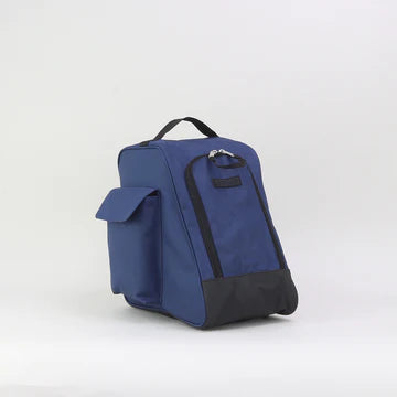 Tweed Outdoor Walking Boot Bag In Navy