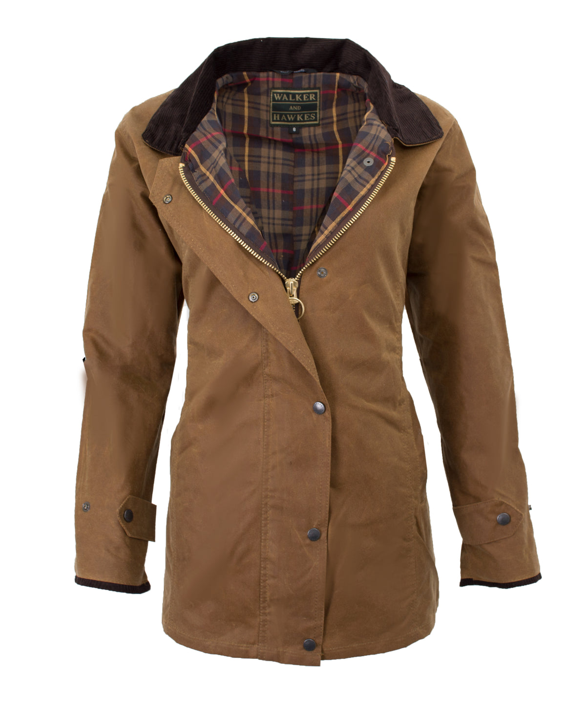 Walker & Hawkes Ladies Beige Wax Victoria Antique Jacket