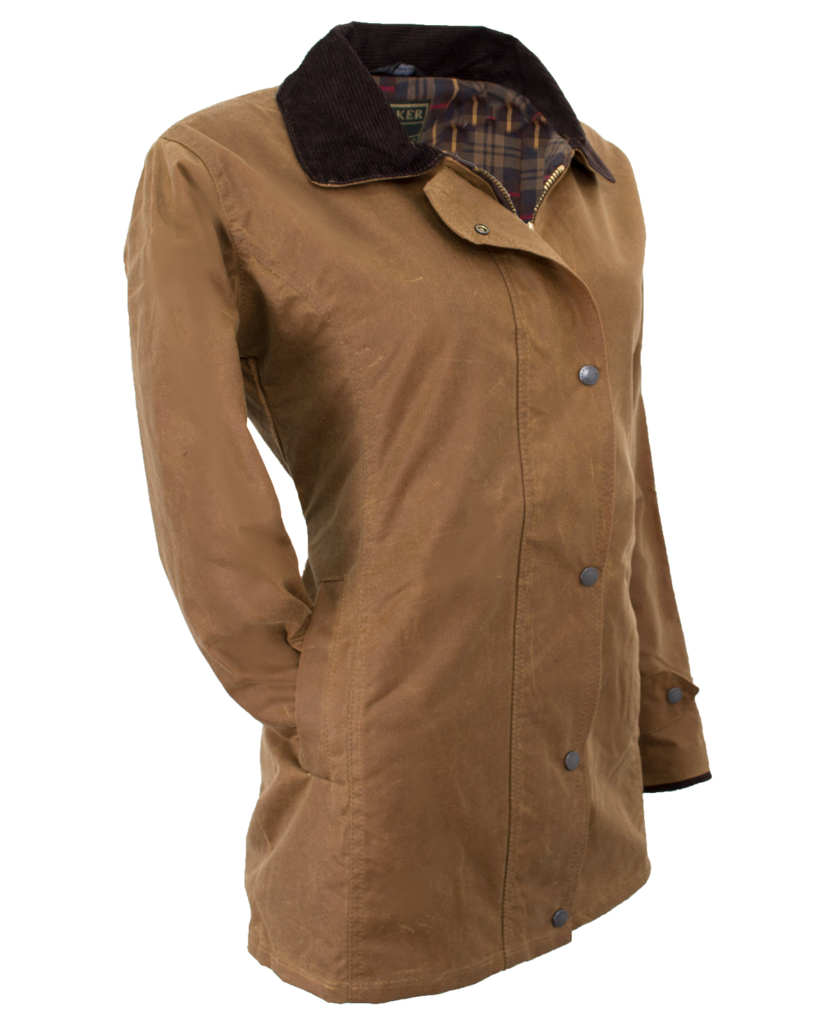 Walker & Hawkes Ladies Beige Wax Victoria Antique Jacket
