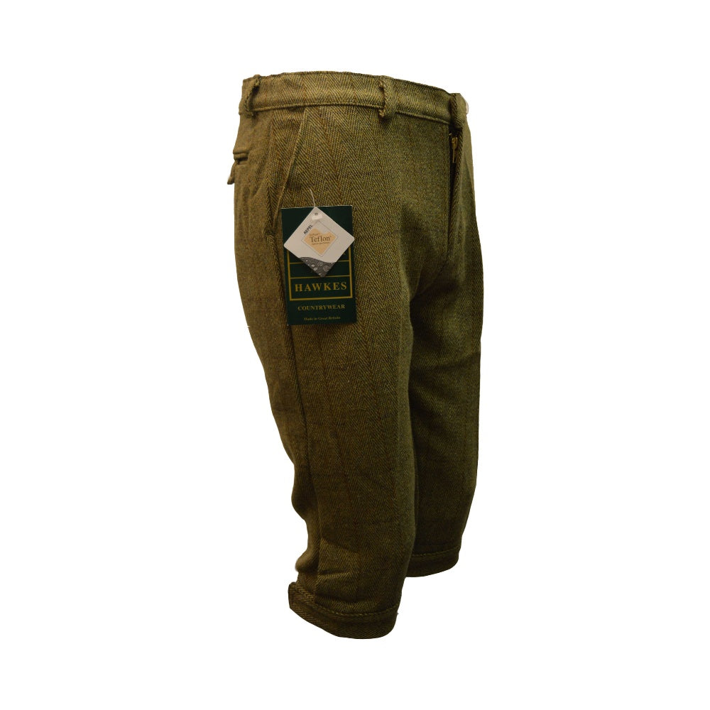 Walker & Hawkes Kid's Brackley Breeks Plus Two's in Dark Sage