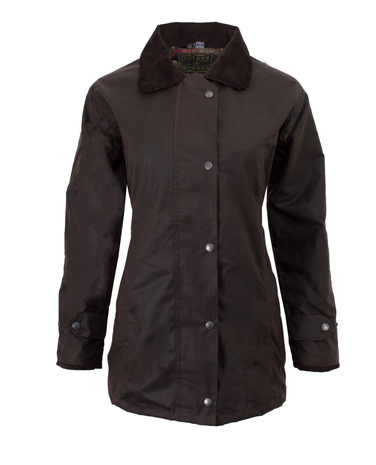 Walker & Hawkes Ladies Brown Wax Victoria Antique Jacket