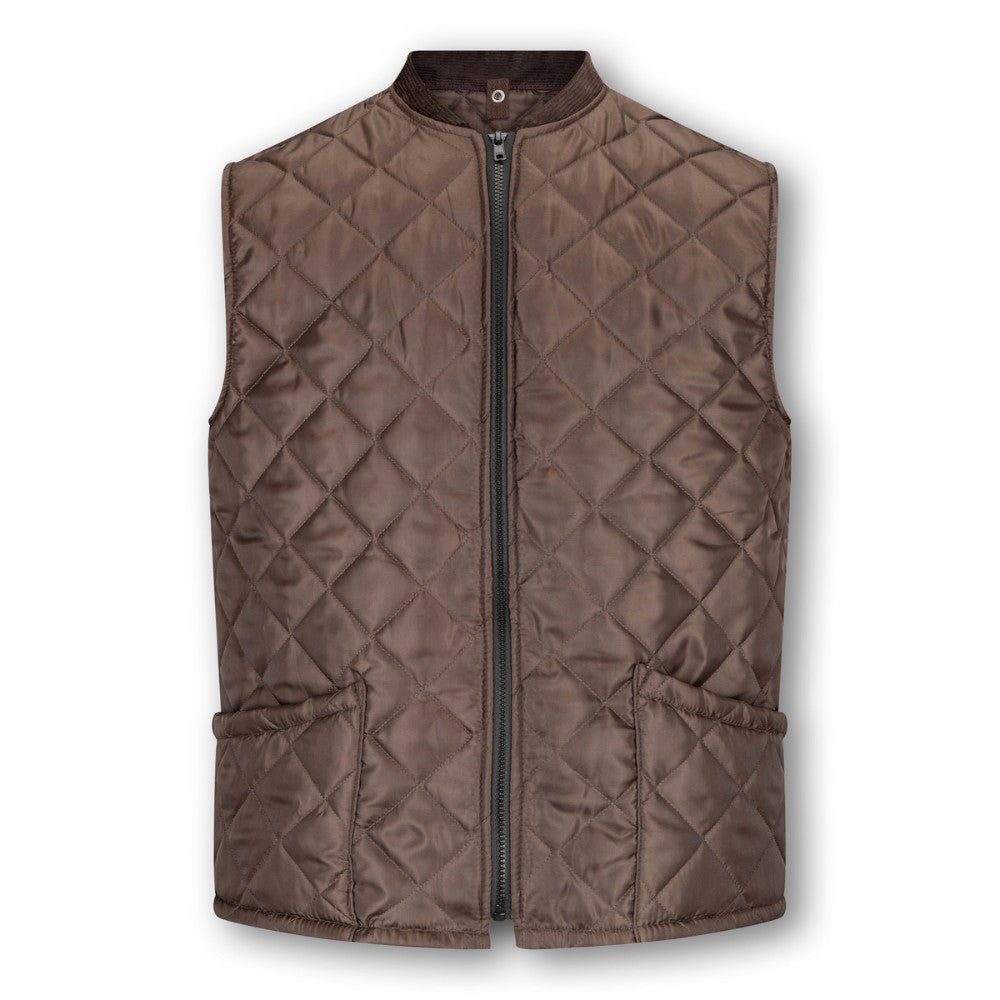 Walker & Hawkes Men's 3 in 1 Brown Greendale Wax Jacket