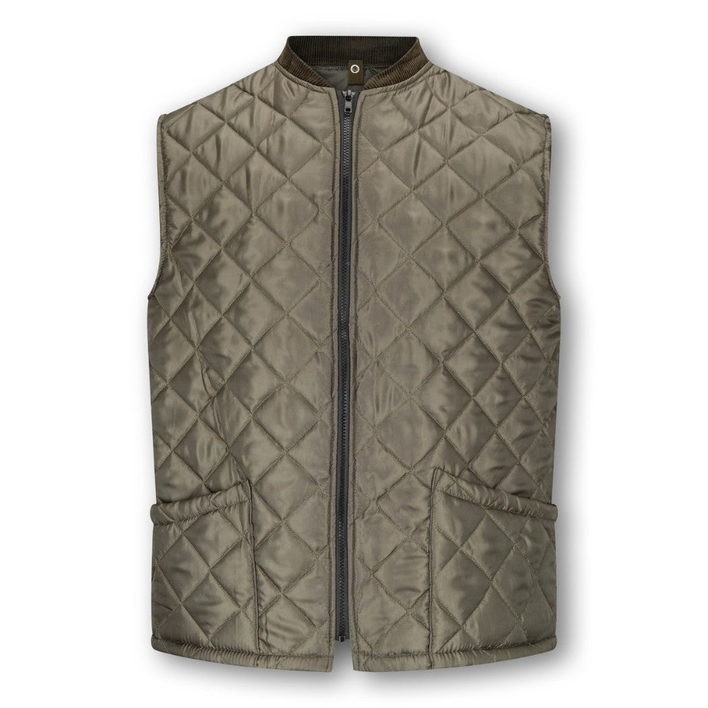 Walker & Hawkes Men's 3 in 1 Olive Greendale Wax Jacket