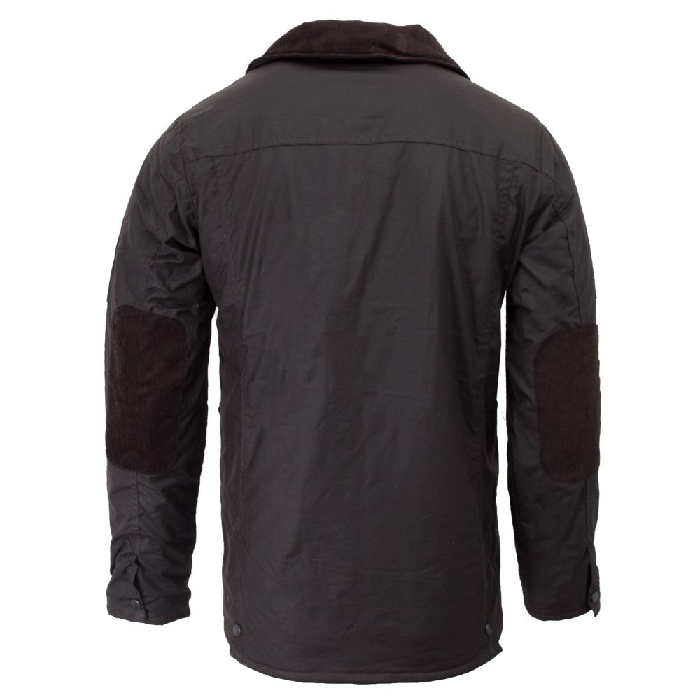 Walker & Hawkes Men's Brown Hawthorn Wax Jacket