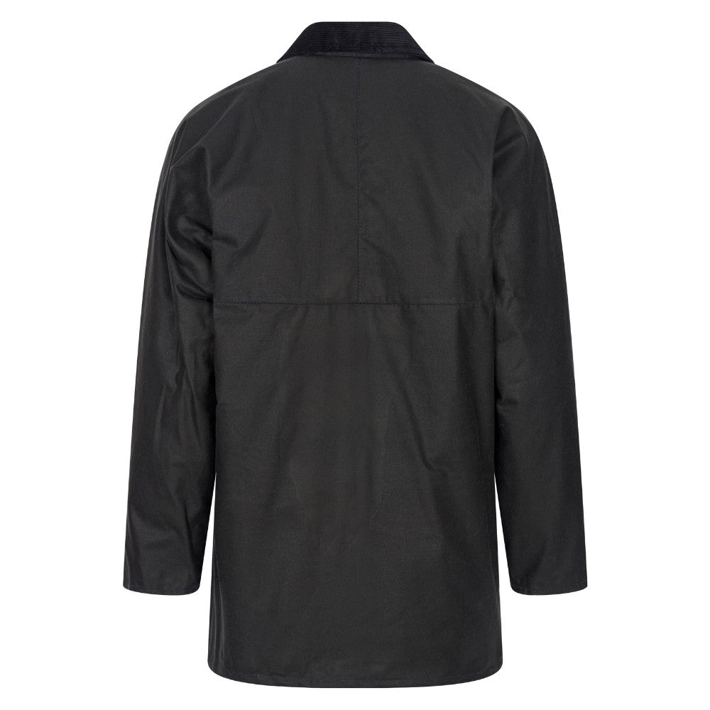 Walker & Hawkes Ladies Navy Kirkstall Padded Wax Jacket