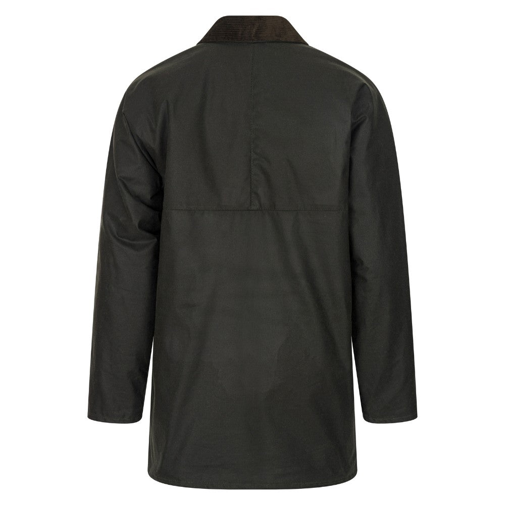 Walker & Hawkes Ladies Olive Kirkstall Padded Wax Jacket