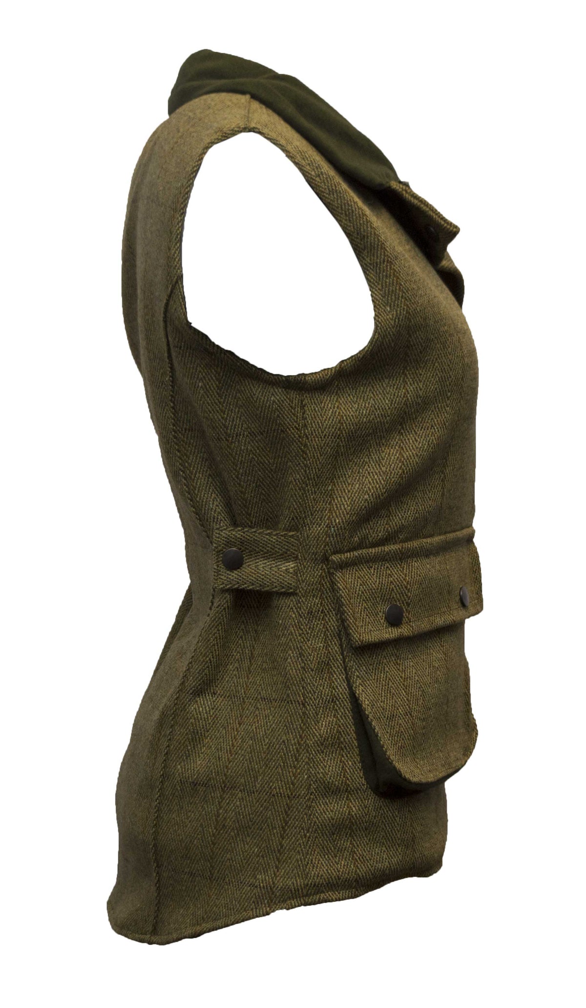 Walker & Hawkes Ladies Bayston Gilet in Light Sage