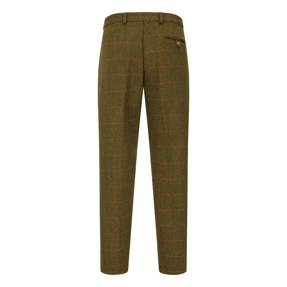 Walker & Hawkes Leighton Dark Sage Tweed Trousers