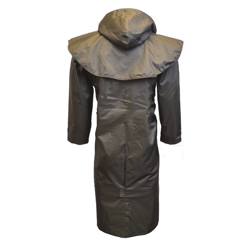 Walker & Hawkes Men's Black Midland Cape Coat