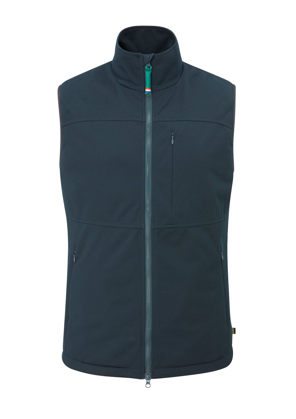 Alan Paine Mossley Wind Stopper Gilet in Navy