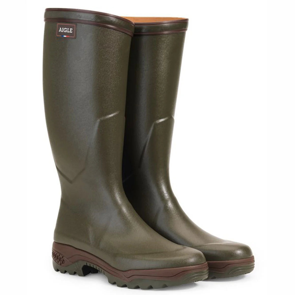 Aigle Parcours 2 Khaki Wellington Boots