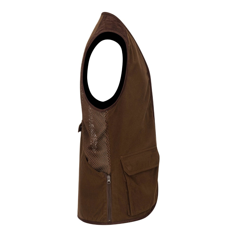 Walker & Hawkes Stambridge Brown Shooting Gilet