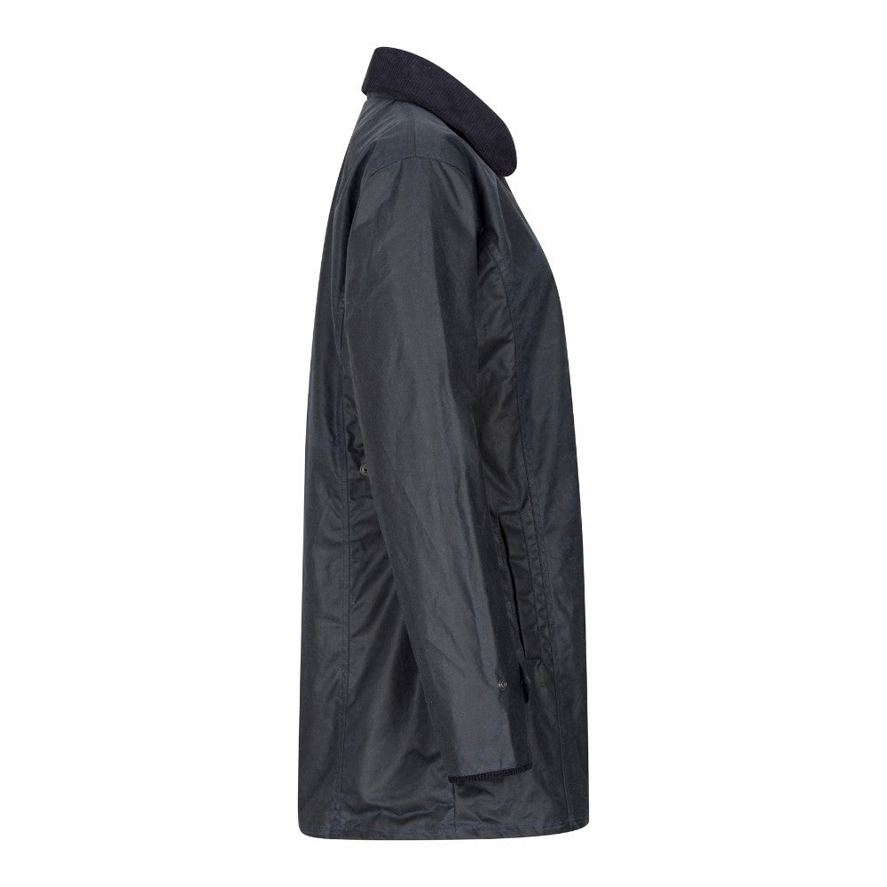 Walker & Hawkes Ladies Navy Victoria Wax Antique Jacket