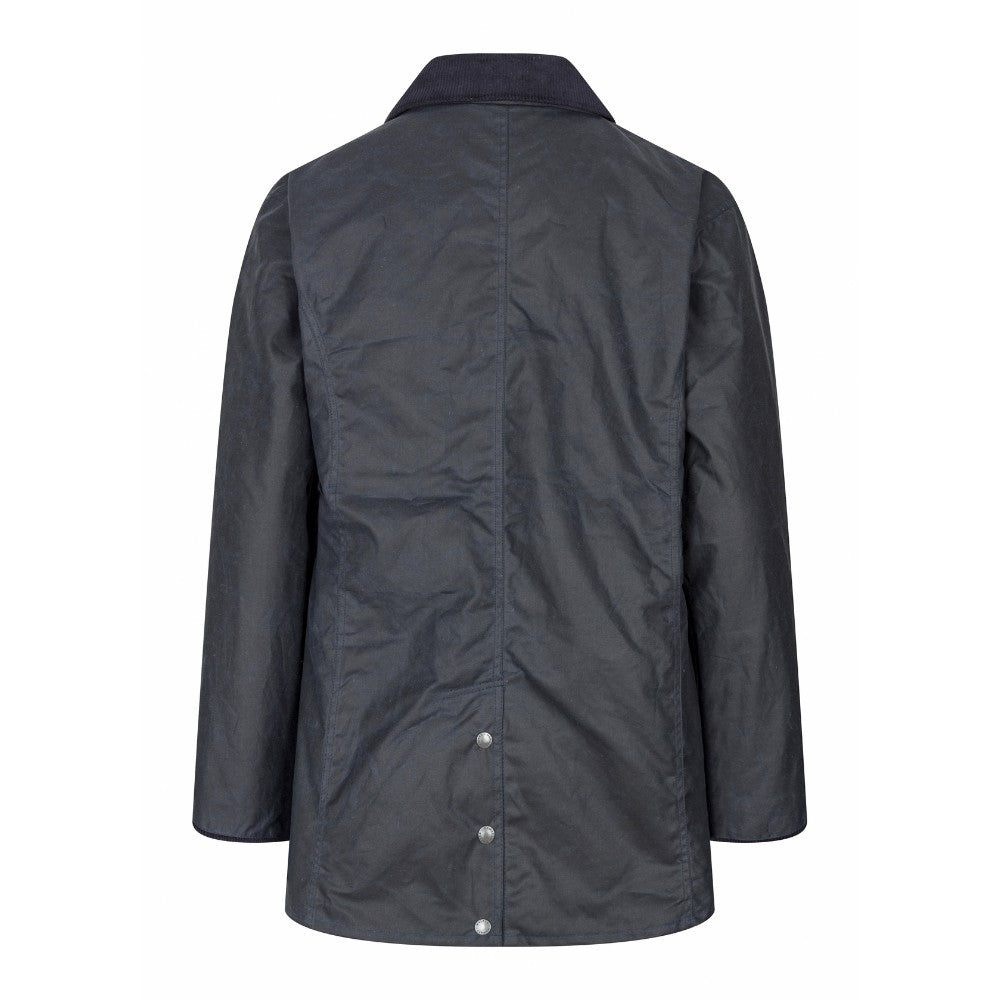 Walker & Hawkes Ladies Navy Victoria Wax Antique Jacket
