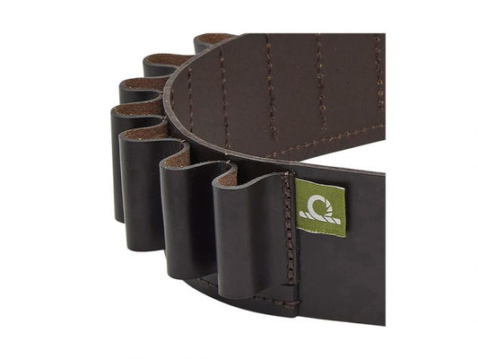 Chatham Dark Brown Leather 12 Gauge Cartridge Belt