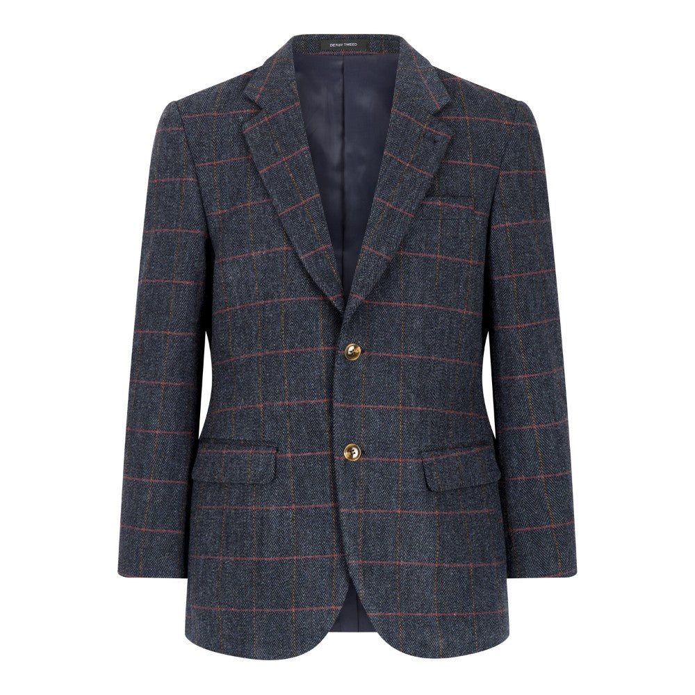 Walker & Hawkes Windsor Tweed Jacket in Blue