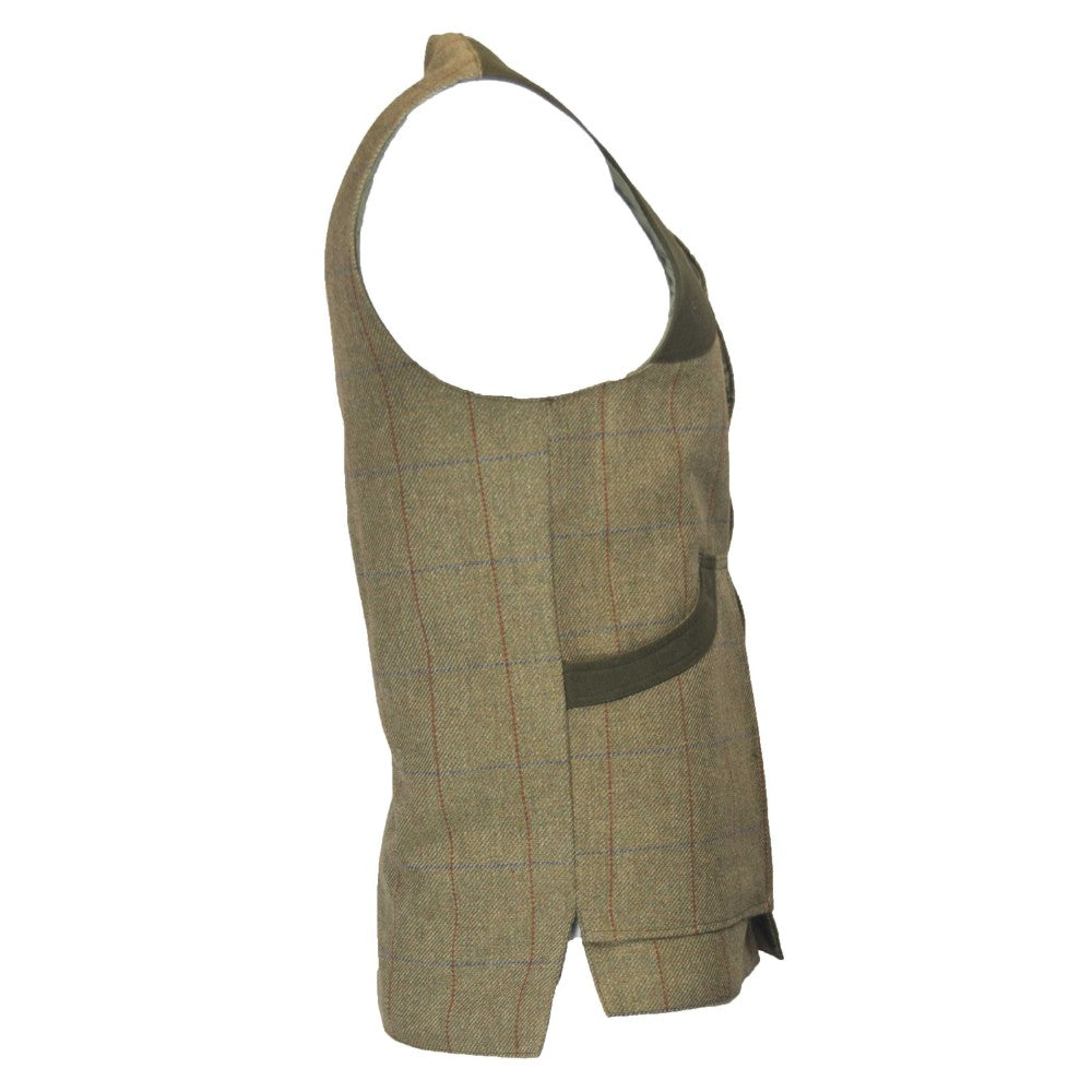 Walker & Hawkes Berston Waistcoat in Forest Green