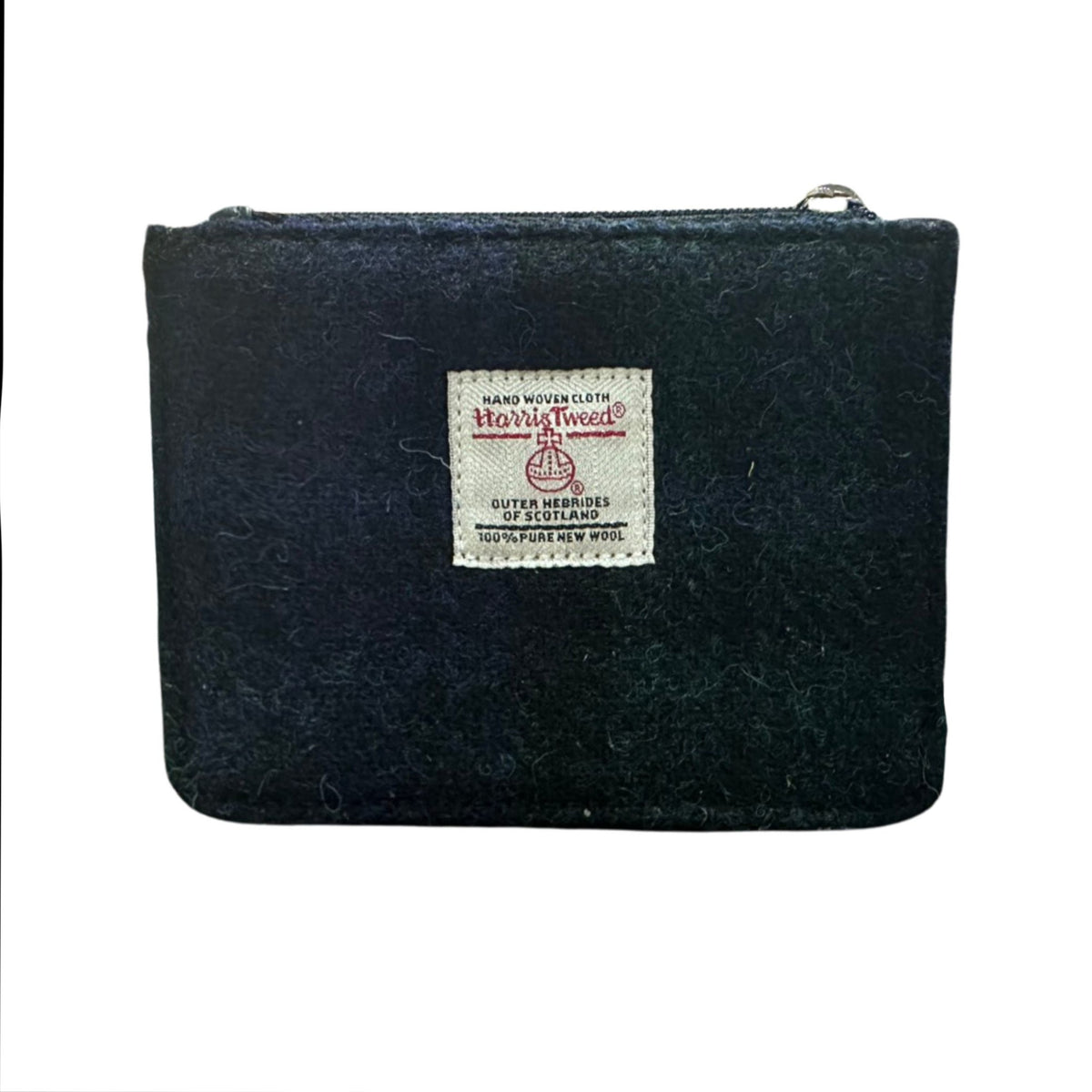 Harris Tweed Coin and Card Holder in Blackwatch Tartan