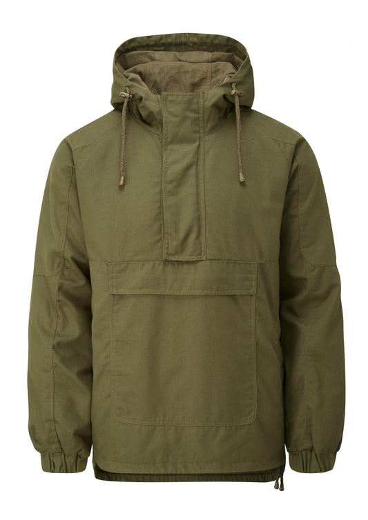 Alan Paine Kexby Lightweight Waterproof Smock in Olive