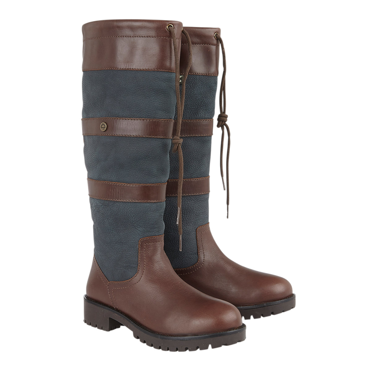 Cabotswood Amberley Country Boots Oak/Navy