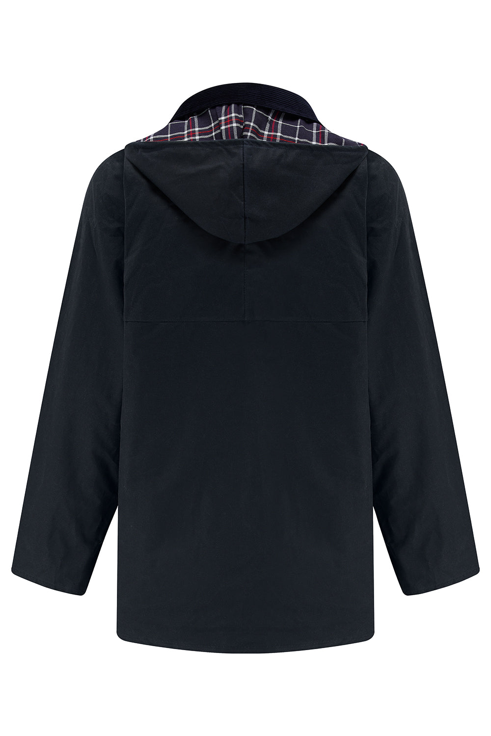 Tweed Outdoor Unisex Wax Jacket in Navy