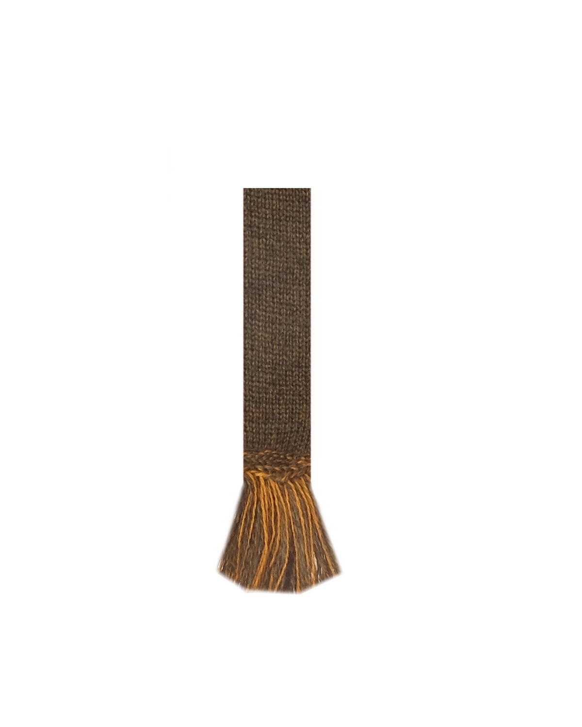 House of Cheviot Bracken Green and Mustard Garter Ties