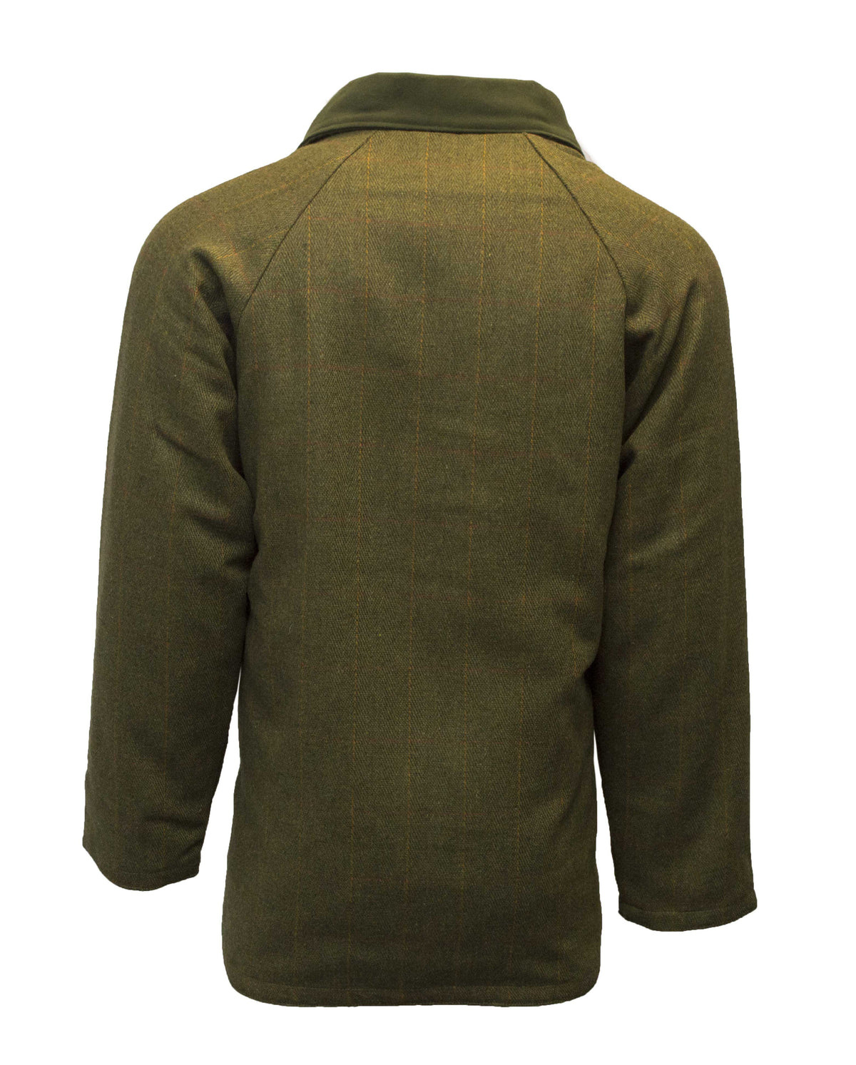Walker & Hawkes Men's Derby Tweed Barlaston Jacket in Dark Sage