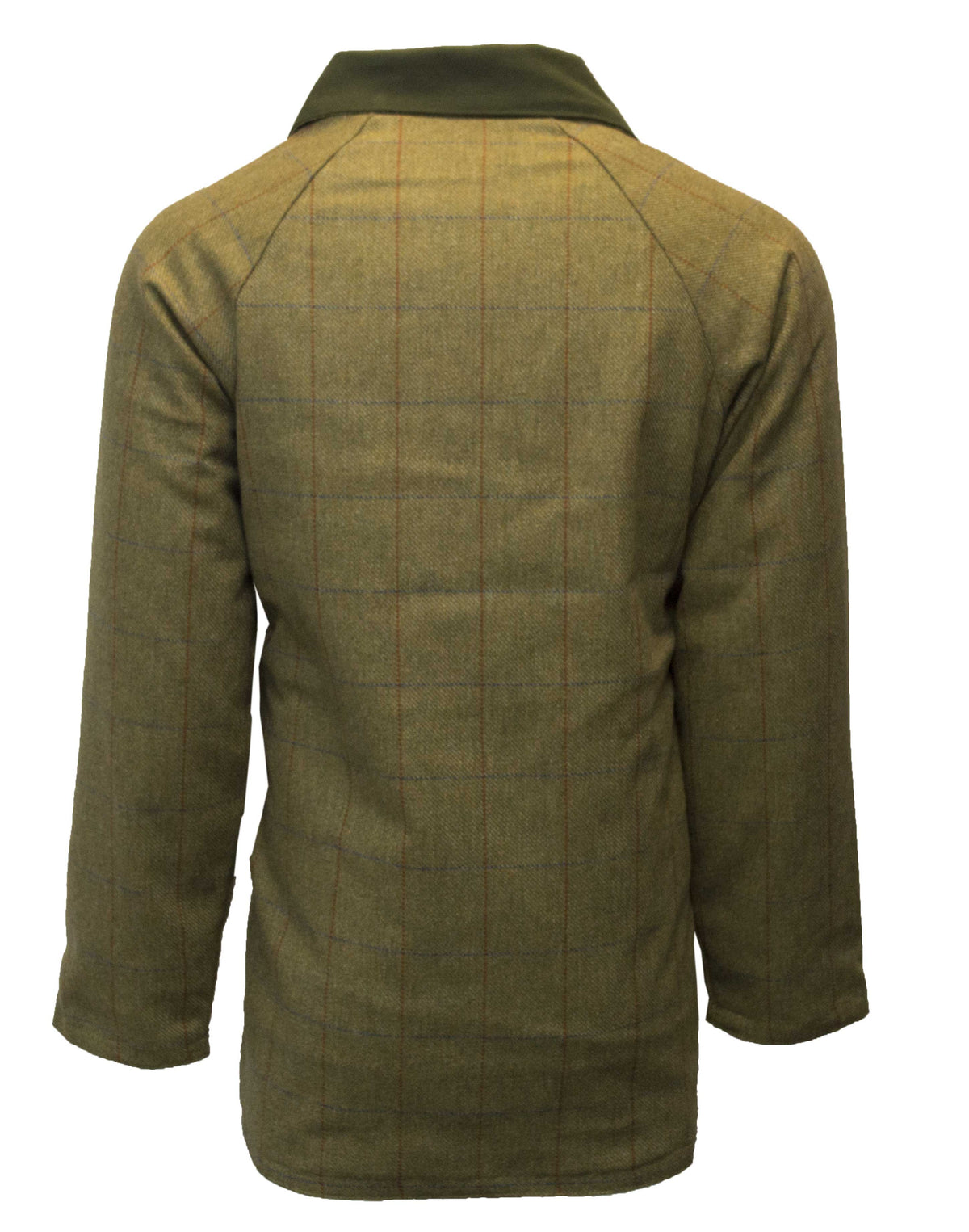 Walker & Hawkes Men's Derby Tweed Barlaston Jacket in Forest Green