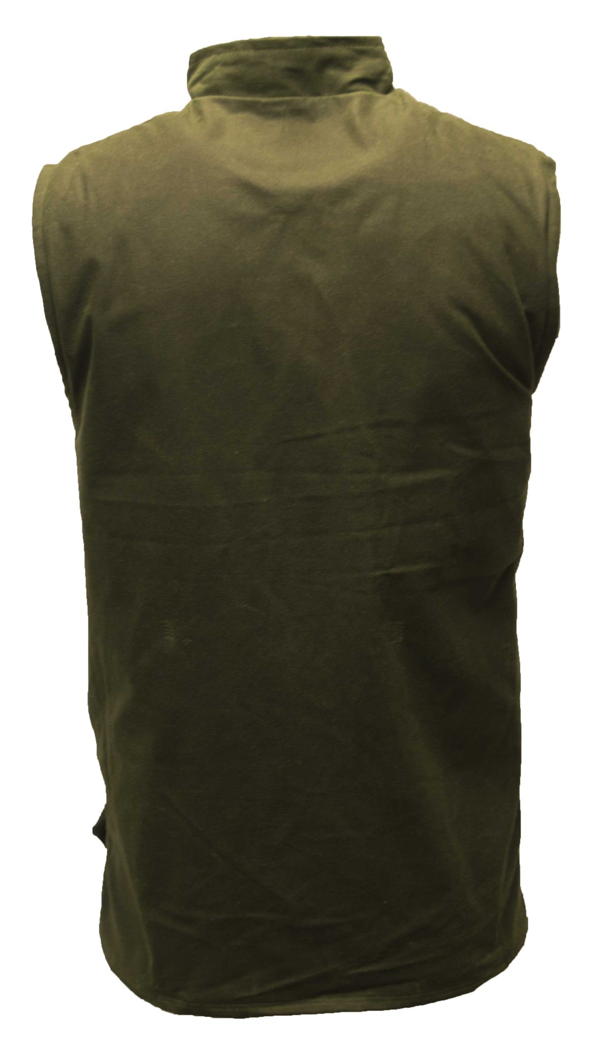Walker & Hawkes Olive Winchester Wax Gilet
